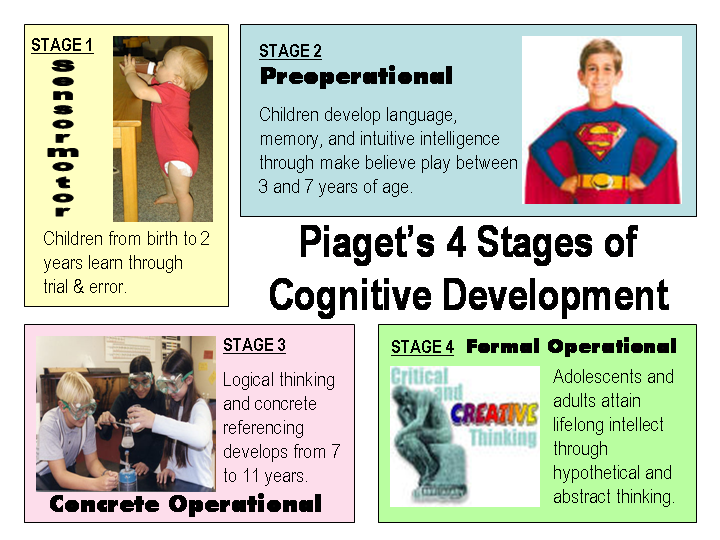 Jean Piaget And His Theory Stages Of Cognitive Develo